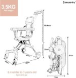 ⁦Poussette bébé multifonction pliable⁩ - الصورة ⁦2⁩